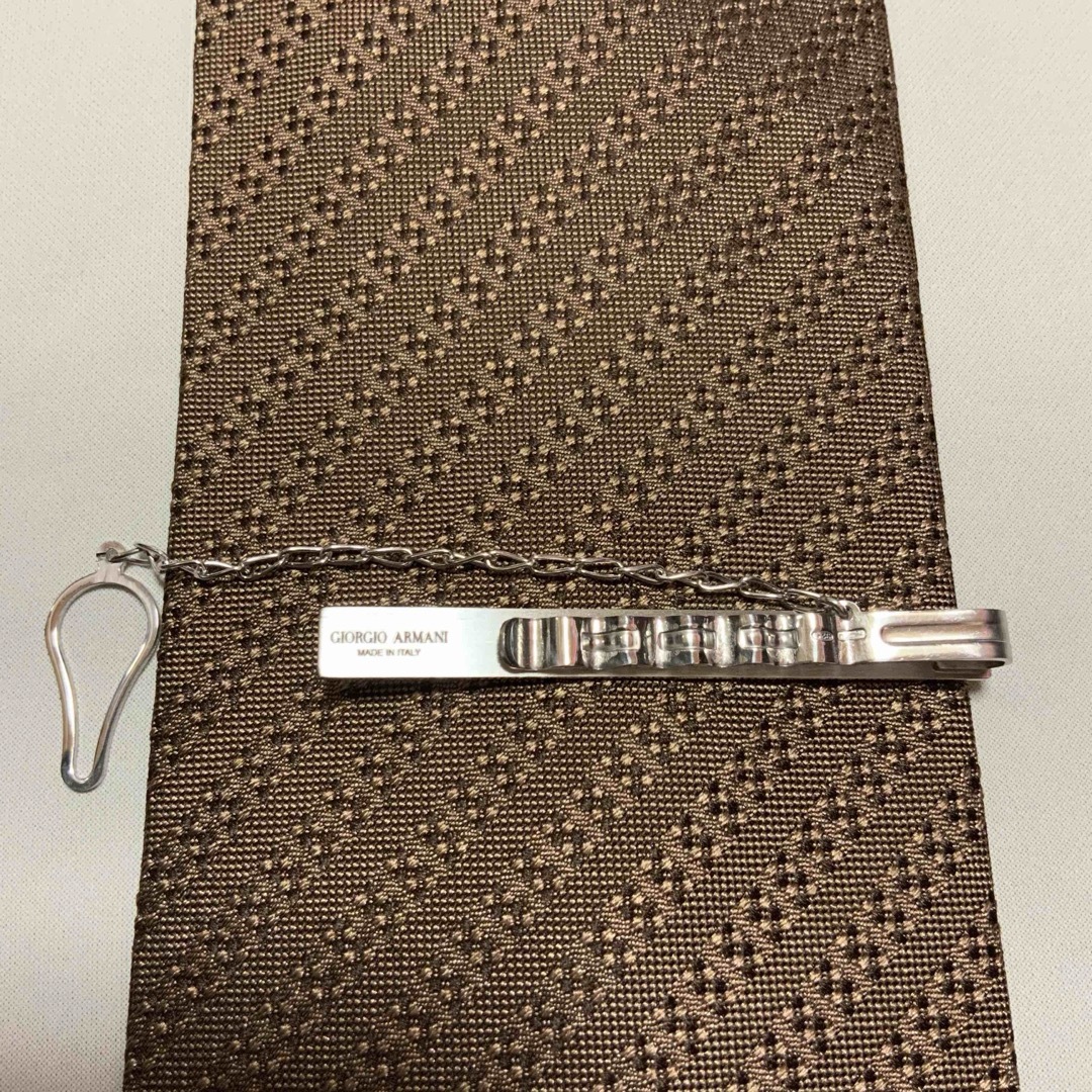 GIORGIO ARMANI - GIORGIO ARMANI ネクタイピン 新品 タグ付 GIORGIO ARMANI - GIORGIO ARMANI ネクタイピン 新品 タグ付