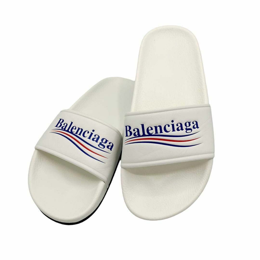 Balenciaga(バレンシアガ)の⭐️未使用⭐️ バレンシアガ ラバー シャワー サンダル ホワイト レディースの靴/シューズ(ビーチサンダル)の商品写真