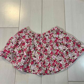 新品同様★ベビーギャップ babygap 小花柄スカート パンツ付 80 90