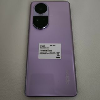 オッポ(OPPO)のOPPO Reno10 Pro 5G A302OP グロッシーパープル(スマートフォン本体)