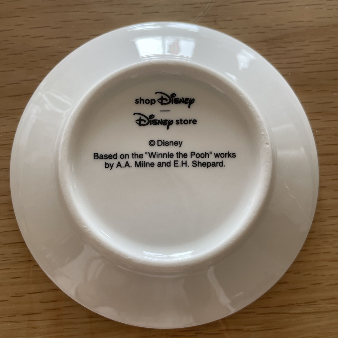 Disney(ディズニー)のくまのプーさん　豆皿　お値引きあり！ エンタメ/ホビーの美術品/アンティーク(陶芸)の商品写真