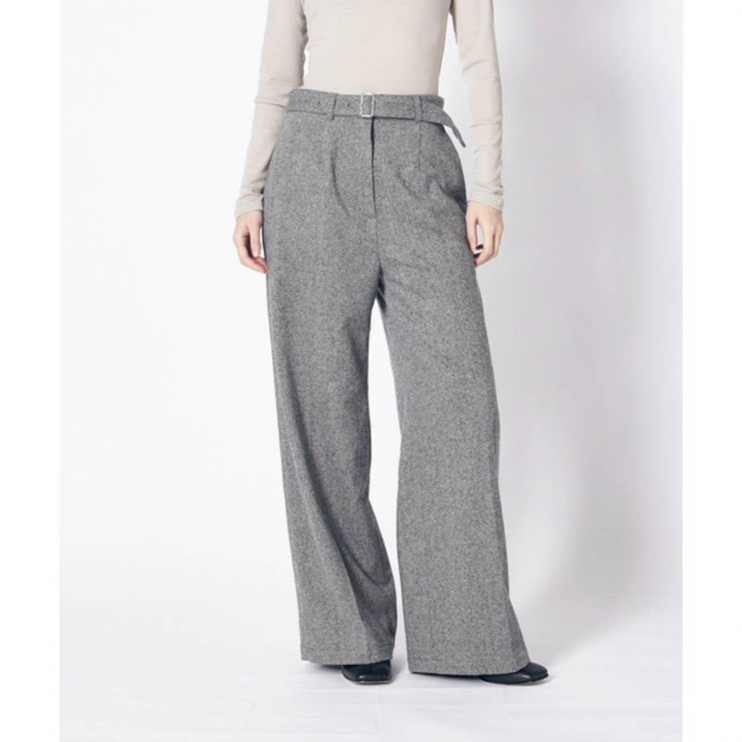 CLANE(クラネ)のクラネ　CLANE BELTED WIDE PANTS レディースのパンツ(その他)の商品写真