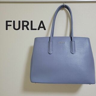 フルラ(Furla)の【美品】FURLA フルラ レザー トートバッグ テッサ ビジネスバッグ 大容量(トートバッグ)