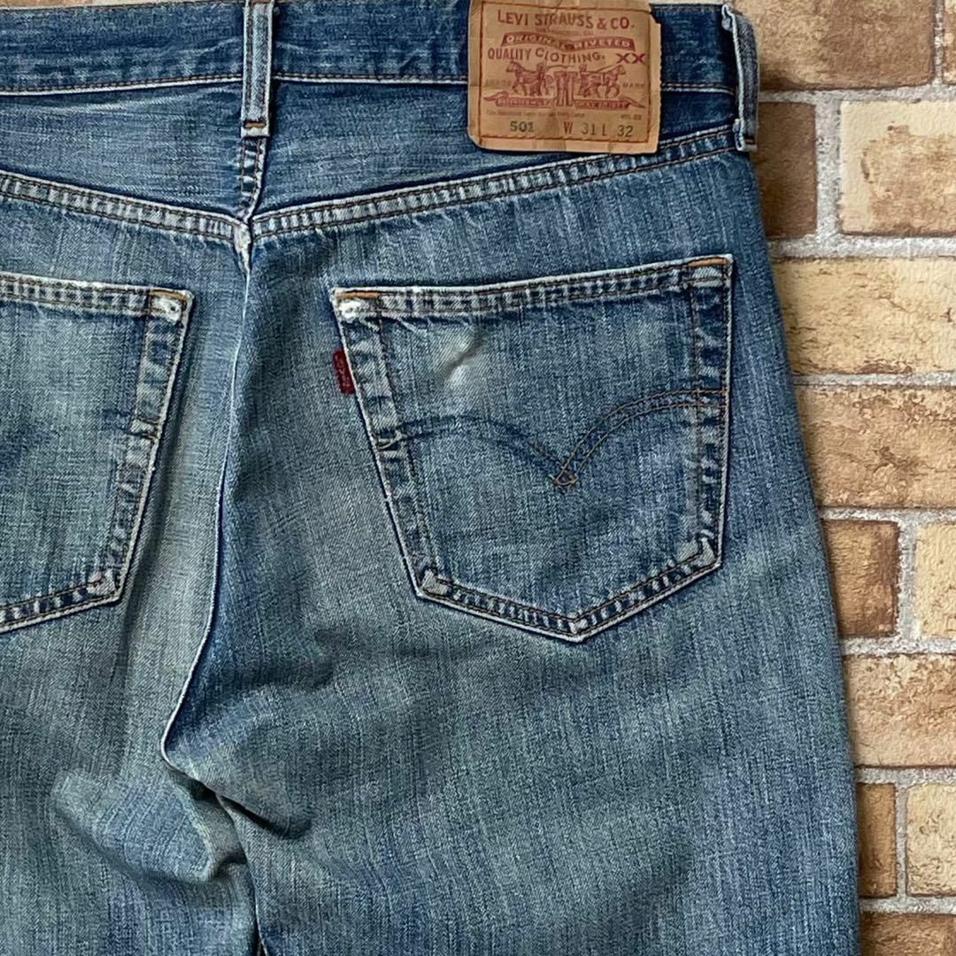 Levi's(リーバイス)のリーバイス　501　デニム　ジーンズGパン　ボタンフライ　ストレート31/32. メンズのパンツ(デニム/ジーンズ)の商品写真