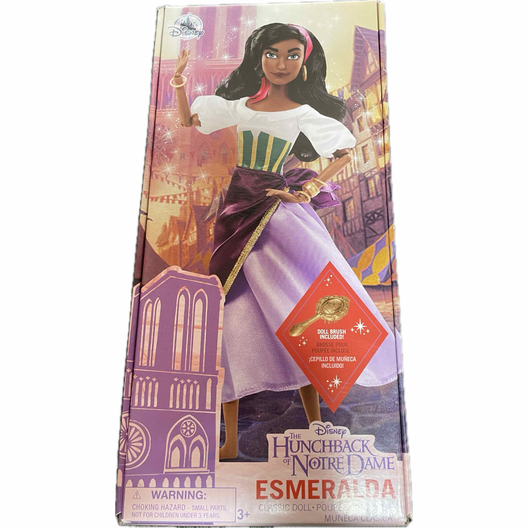 Disney(ディズニー)のノートルダムの鐘　エスメラルダ　クラシックドール　ディズニー エンタメ/ホビーのフィギュア(アニメ/ゲーム)の商品写真