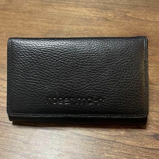 roger mahr 二つ折り財布 黒 USED 美品(財布)