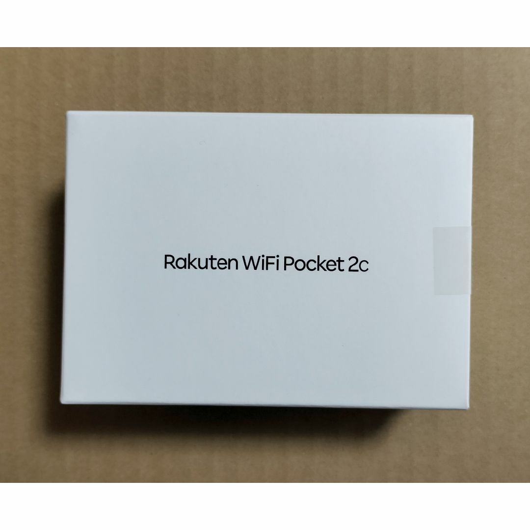 Rakuten(ラクテン)のRakuten WiFi Pocket 2C ブラック スマホ/家電/カメラのスマートフォン/携帯電話(その他)の商品写真