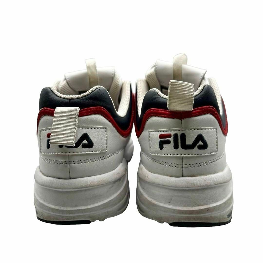 FILA(フィラ)のスニーカー　フィラ　FILA 白　ホワイト　25㎝　ユニセックス レディースの靴/シューズ(スニーカー)の商品写真