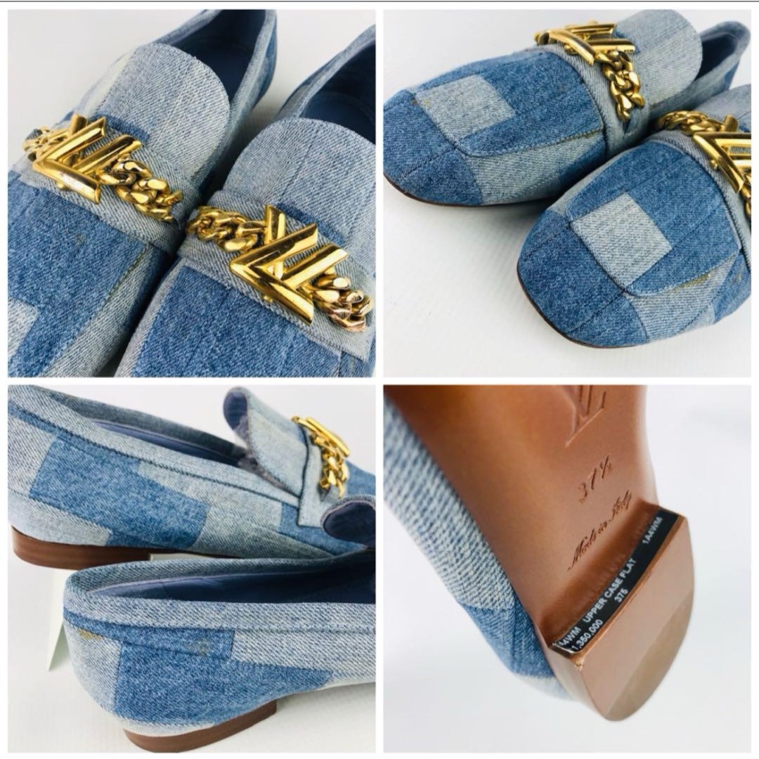 LOUIS VUITTON - 新品同様☆ルイヴィトン・デニム地レザー LOUIS VUITTON - 新品同様☆ルイヴィトン・デニム地レザー
