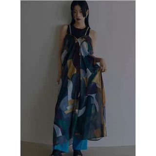 アメリヴィンテージ(Ameri VINTAGE)のameri MEDI MURAL TRANSFORM DRESS(ロングワンピース/マキシワンピース)