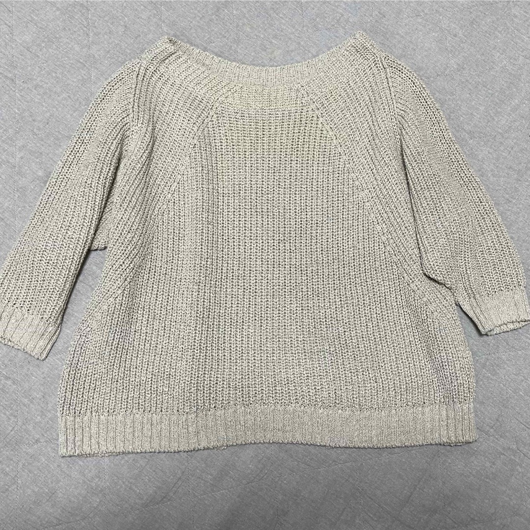 DEUXIEME CLASSE(ドゥーズィエムクラス)のDeuxieme Classe  lily linen アゼ プルオーバー レディースのトップス(ニット/セーター)の商品写真