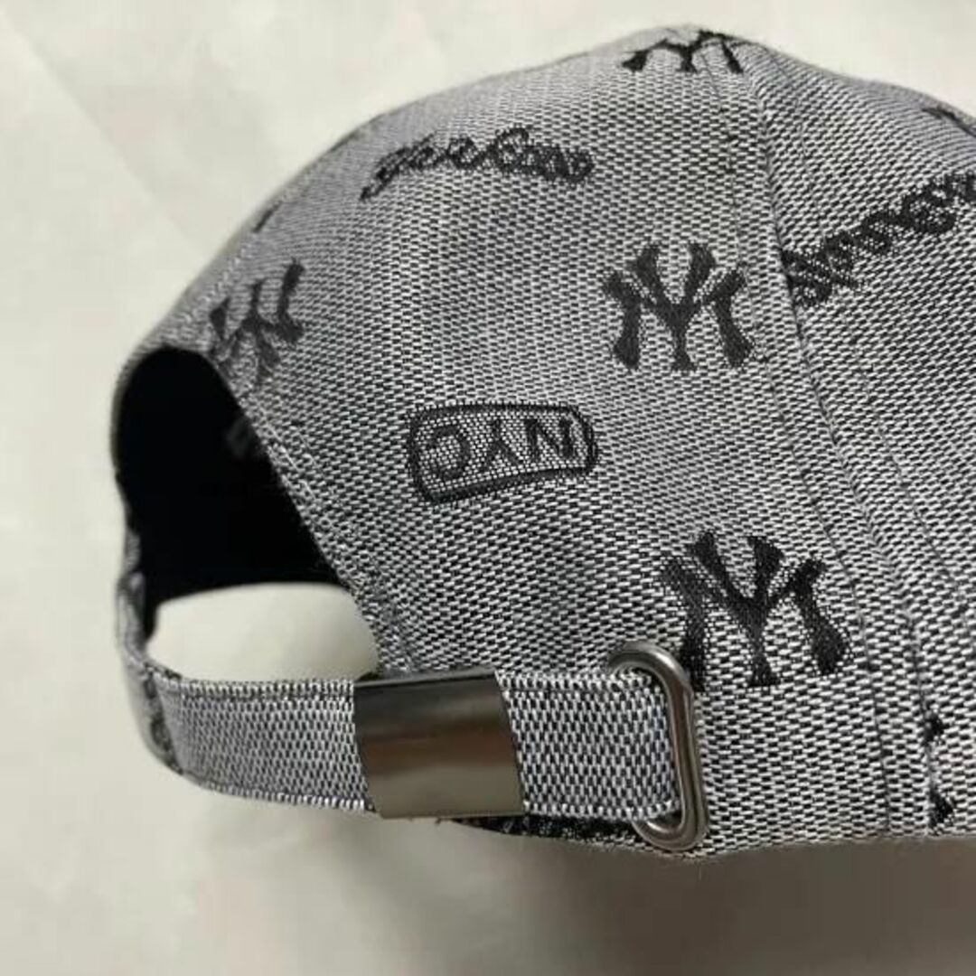 韓国 ベースボール キャップ 帽子 野球帽 ストリート グレー メンズの帽子(キャップ)の商品写真