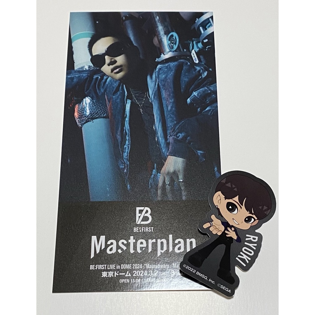 BE:FIRST(ビーファースト)の送料込み⭐︎ Masterplanくじ東京公演ver RYOKI エンタメ/ホビーのタレントグッズ(アイドルグッズ)の商品写真