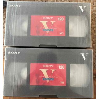 ソニー(SONY)のSONY VHS ビデオテープ (120分) 2本セット 新品未開封未使用(その他)