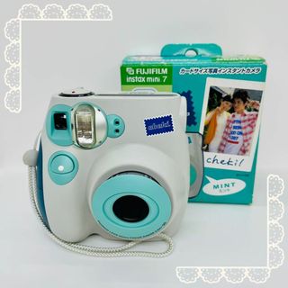 富士フイルム - 美品　FUJIFILM インスタントカメラ チェキ instax mini 7