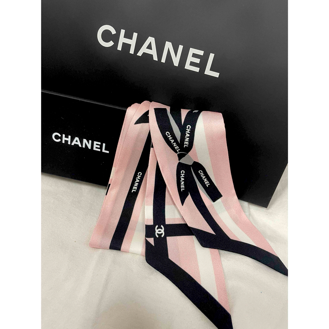 CHANEL - シャネル❤️24SSツイリースカーフの通販 by kk゚+。:.゚ CHANEL - シャネル❤️24SSツイリースカーフの通販 by kk゚+。:.゚