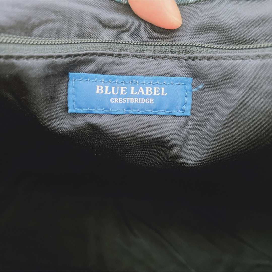 BLUE LABEL CRESTBRIDGE(ブルーレーベルクレストブリッジ)の【美品】BLUE LABEL CRESTBRIDGE チェック トート バッグ レディースのバッグ(トートバッグ)の商品写真