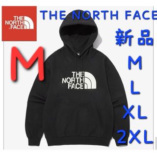 ザノースフェイス(THE NORTH FACE)のノースフェイス コットン パーカー 新品 フーディー ロゴ 長袖 トップス Ｍ(パーカー)