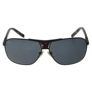 LOUIS VUITTON - LOUIS VUITTON ルイヴィトン Tortoise Shell Acetate Sunglasses メタル カールトン サングラス ブラック Z0404U