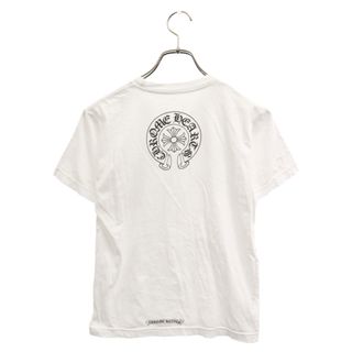 クロムハーツ(Chrome Hearts)のCHROME HEARTS クロムハーツ NECK LOGO TEE クロムハーツ ネックロゴTシャツ 半袖Tシャツ バックロゴプリント ホワイト(Tシャツ/カットソー(半袖/袖なし))