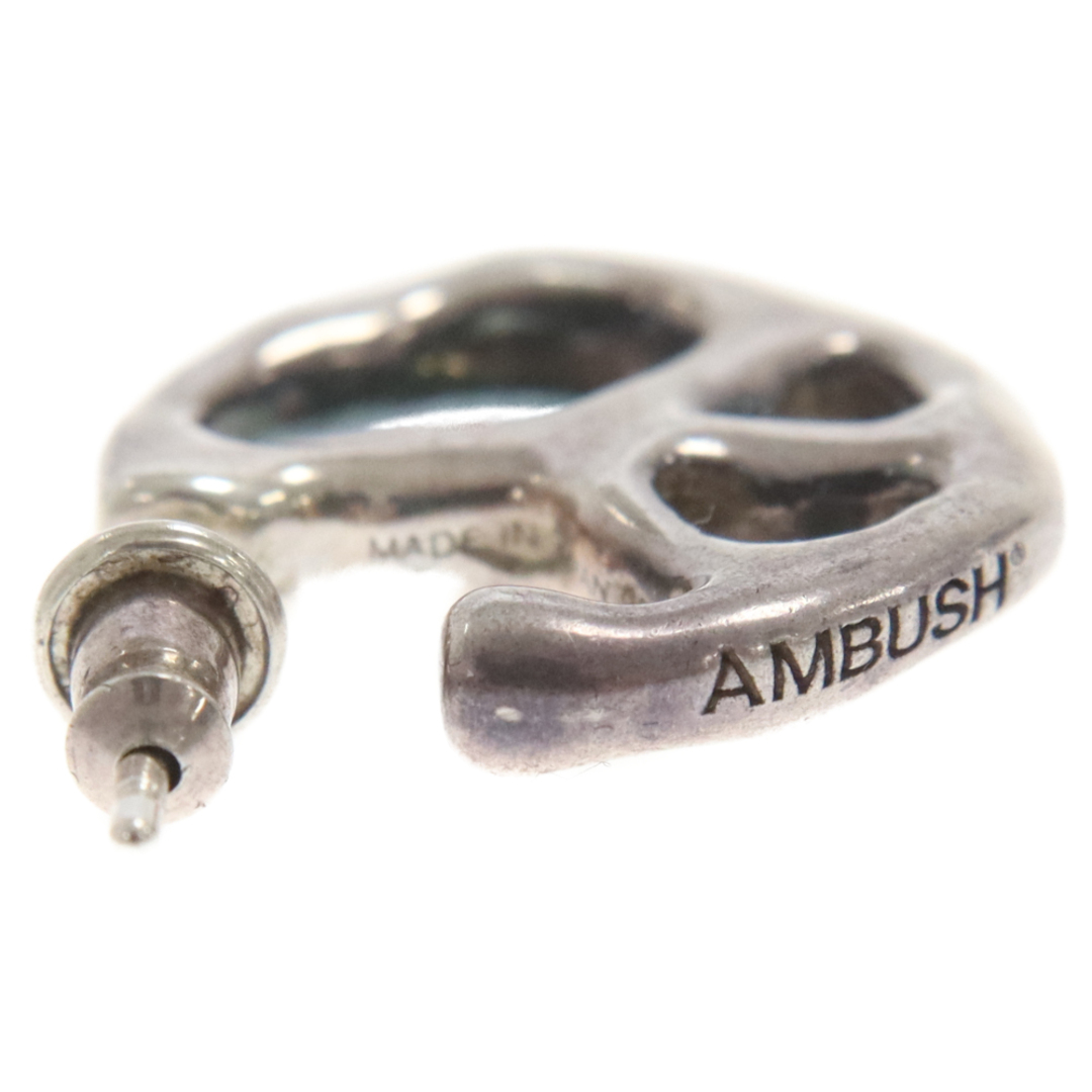 AMBUSH(アンブッシュ)のAMBUSH アンブッシュ PEACE EARRING ピースイヤリング ピアス シルバー メンズのアクセサリー(ピアス(片耳用))の商品写真