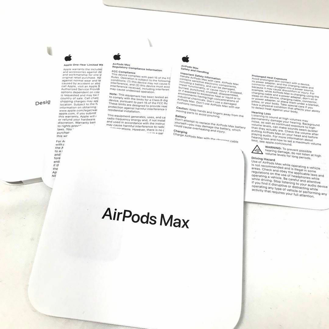 Apple(アップル) AirPods Max MGYL3J/A スカイブルー スマホ/家電/カメラのオーディオ機器(ヘッドフォン/イヤフォン)の商品写真