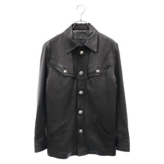 クロムハーツ(Chrome Hearts)のCHROME HEARTS クロムハーツ クロウボタン ハンティングジャケット ブラック(フライトジャケット)