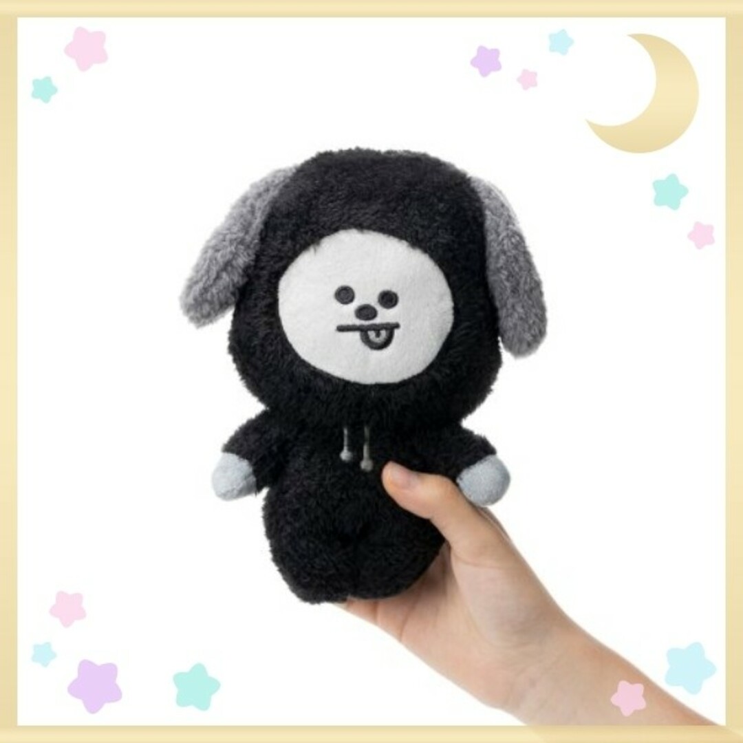 BT21(ビーティーイシビル)の✦公式✦BT21 CHIMMY BTS JIMIN モノトーン ぬいぐるみ エンタメ/ホビーのおもちゃ/ぬいぐるみ(キャラクターグッズ)の商品写真