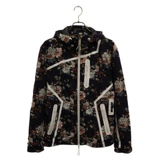 KITH キス Tapestry Floral Madison Jacket Nocturnal フローラル総柄 ジップアップ ナイロンジャケット ネイビー/マルチカラー(ナイロンジャケット)