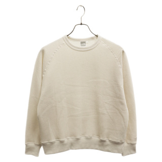 ザノースフェイス(THE NORTH FACE)のTHE NORTH FACE ザノースフェイス L/S Waffle Crew Tee ワッフルサーマル 長袖Tシャツ ホワイト レディース NTW81833(Tシャツ/カットソー(七分/長袖))