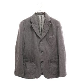 コムデギャルソン(COMME des GARCONS)のCOMME des GARCONS HOMME コムデギャルソンオム 19AW ウール縮絨 3Bテーラードジャケット グレー HD-J032(テーラードジャケット)