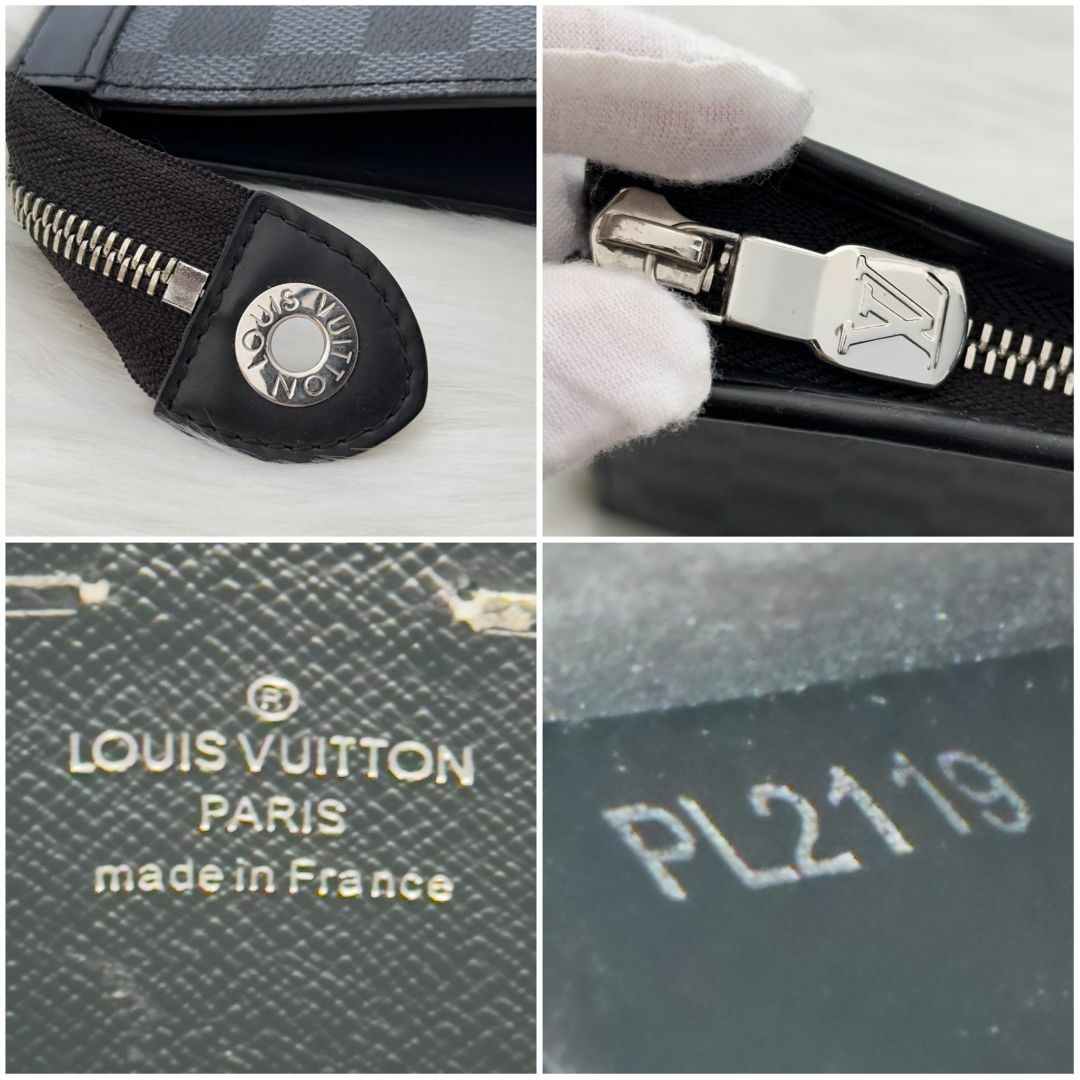 LOUIS VUITTON(ルイヴィトン)の【超極美品】ルイヴィトン　ダミエグラフィット　ポシェットヴォワヤージュ　MM メンズのバッグ(ボディーバッグ)の商品写真