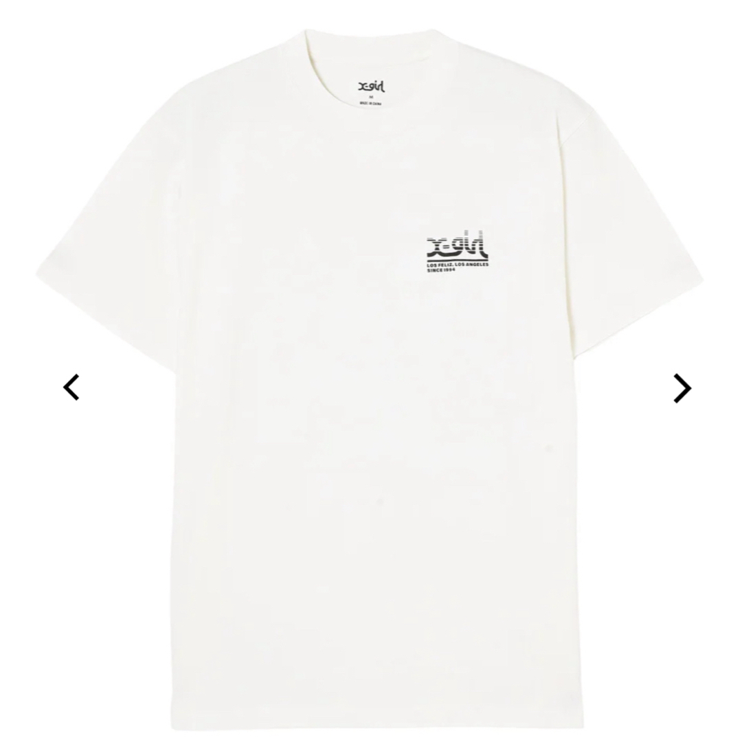 X-girl(エックスガール)のX-girl TRIPLE MILLS LOGO S/S TEE エックスガール レディースのトップス(Tシャツ(半袖/袖なし))の商品写真