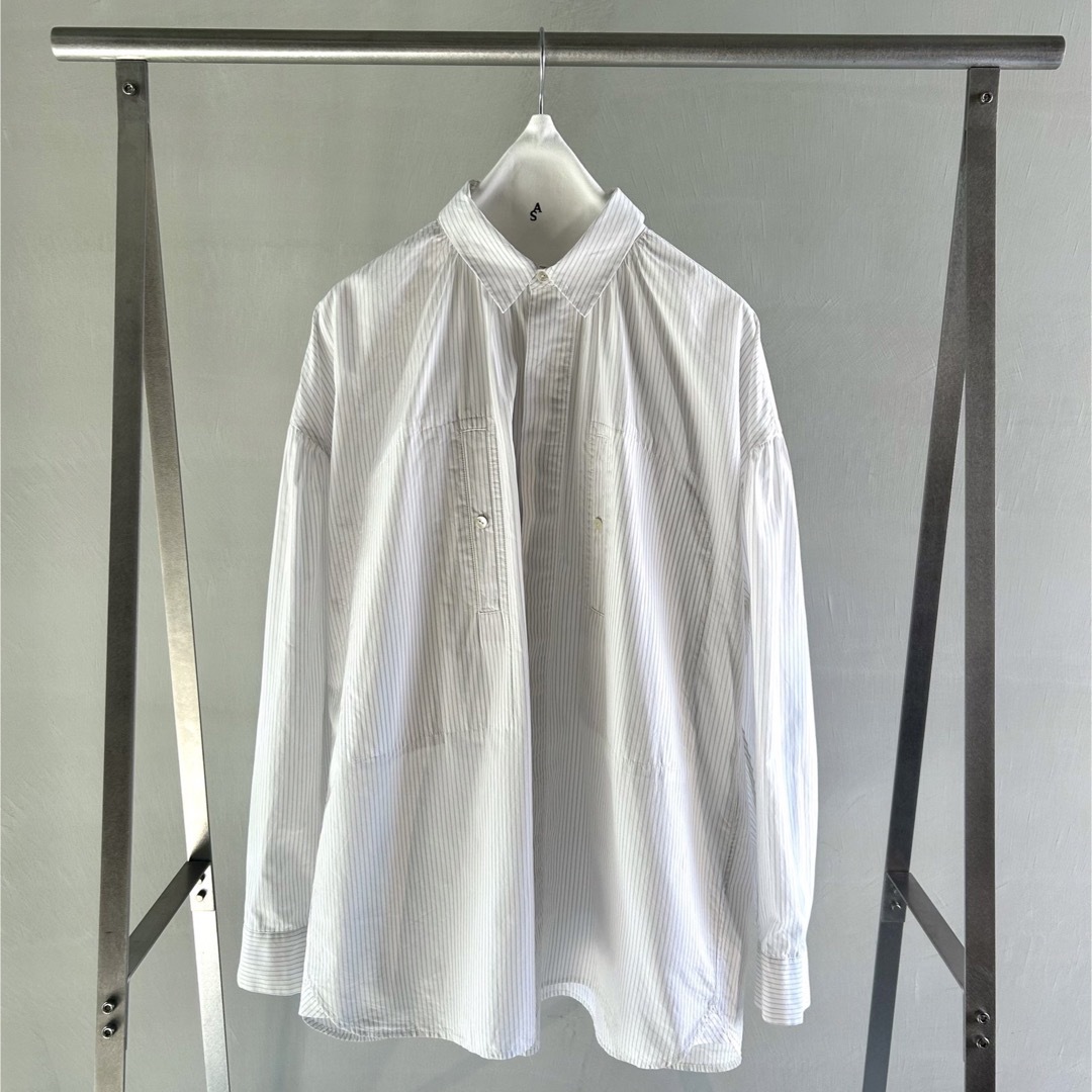 ARTS&SCIENCE(アーツアンドサイエンス)の【美品】A&S×ZANINI oversized painter shirt レディースのトップス(シャツ/ブラウス(長袖/七分))の商品写真