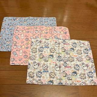 ハンドメイド　ちいかわ　ランチョンマット　30×40(その他)