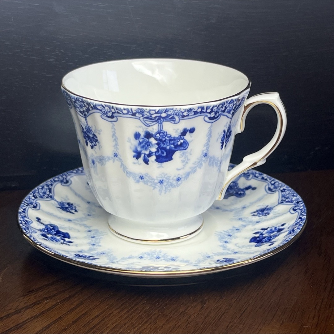 WEDGWOOD(ウェッジウッド)の英国　ダチェス　カップソーサー  ジェヌヴィエーブ　未使用品 インテリア/住まい/日用品のキッチン/食器(グラス/カップ)の商品写真