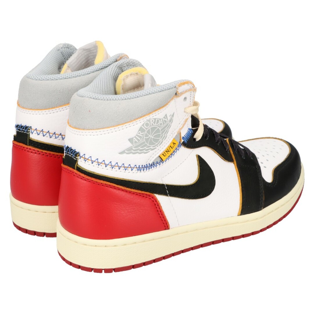 NIKE(ナイキ)のNIKE ナイキ ×UNION AIR JORDAN 1 RETRO HI NRG ユニオン エアジョーダン1 レトロ ハイカットスニーカー US8.5/26.5cm ブラック/レッド/ホワイト BV1300-106 メンズの靴/シューズ(スニーカー)の商品写真