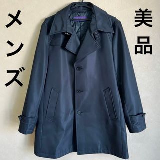 メンズ　美品　コート　スーツ　ジャケット　アウター　トレンチ(トレンチコート)