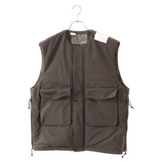 エヌハリウッド(N.HOOLYWOOD)のN.HOOLYWOOD エヌハリウッド TPES VEST カーゴ パデッドベスト ジャケット 9232-VE01-004pieces チャコール(ダウンベスト)