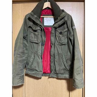 アバクロンビーアンドフィッチ(Abercrombie&Fitch)のアバクロ　ミリタリージャケット(ミリタリージャケット)