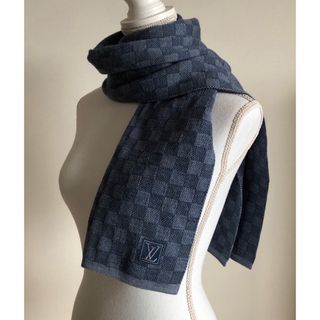 ルイヴィトン(LOUIS VUITTON)のルイヴィトン エシャルプ プティ ダミエ ウール マフラー(マフラー)