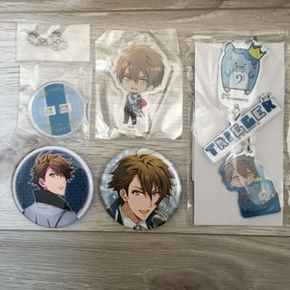 IDOLiSH7 アイナナ　缶バッジ　アクリルスタンド　十龍之介(キャラクターグッズ)