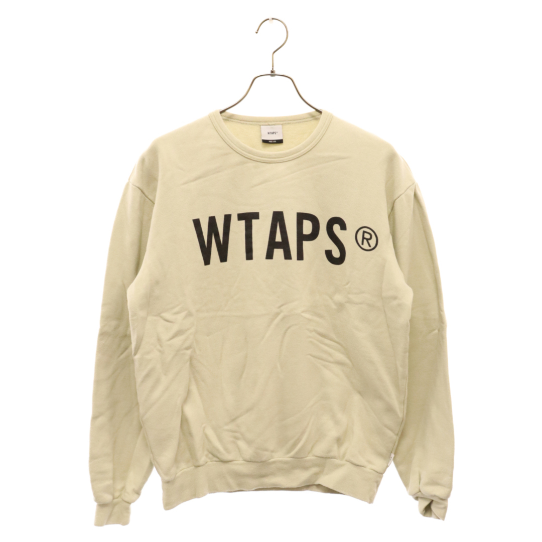 W)taps(ダブルタップス)のWTAPS ダブルタップス 21AW SCREEN WTAPS WTVUA プリントデザイン スウェットトレーナー アイボリー メンズのトップス(スウェット)の商品写真