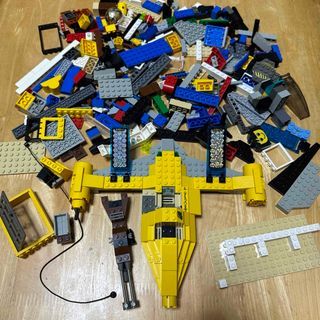 レゴ(Lego)のレゴ（lego）670g！まとめ売り 0.67kg　基本ブロック大量　中古(知育玩具)