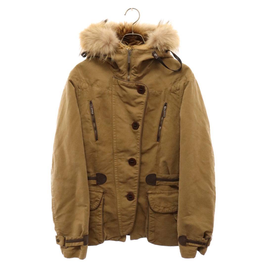 MONCLER(モンクレール)のMONCLER モンクレール 茶タグ ダウンライナー付き  ミリタリージャケット ブラウン 46700-90-88-28225 メンズのジャケット/アウター(モッズコート)の商品写真