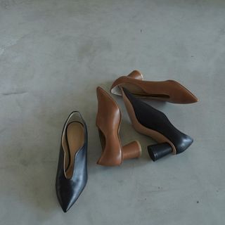 クラネ(CLANE)のCLANE POINTED WAVE PUMPS  (ハイヒール/パンプス)