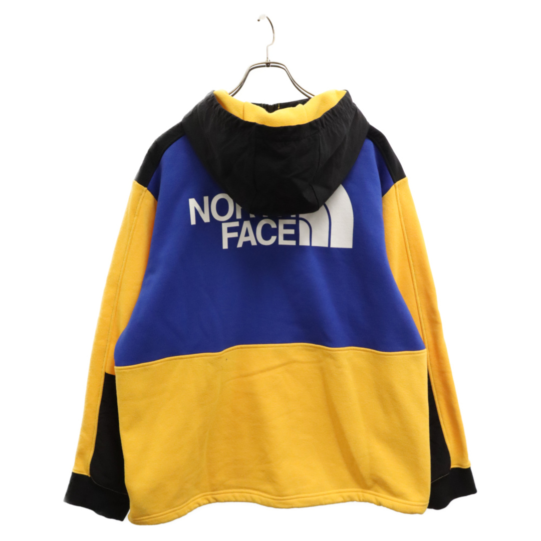 THE NORTH FACE(ザノースフェイス)のTHE NORTH FACE ザノースフェイス GRAPHIC COLLECTION HALF-ZIP PULLOVER HOODIE グラフィック ハーフジップ プルオーバー フーディフリースジャケット イエロー/ブルー NF0A3XB2 メンズのジャケット/アウター(フライトジャケット)の商品写真