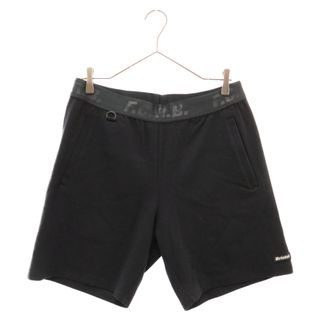 エフシーアールビー(F.C.R.B.)のF.C.R.B./F.C.Real Bristol/FCRB エフシーアールビー/エフシーレアルブリストル 21SS RELAX FIT SHORTS リラックスフィット ロゴプリントショートパンツ ブラック ショーツ FCRB-210055(ショートパンツ)