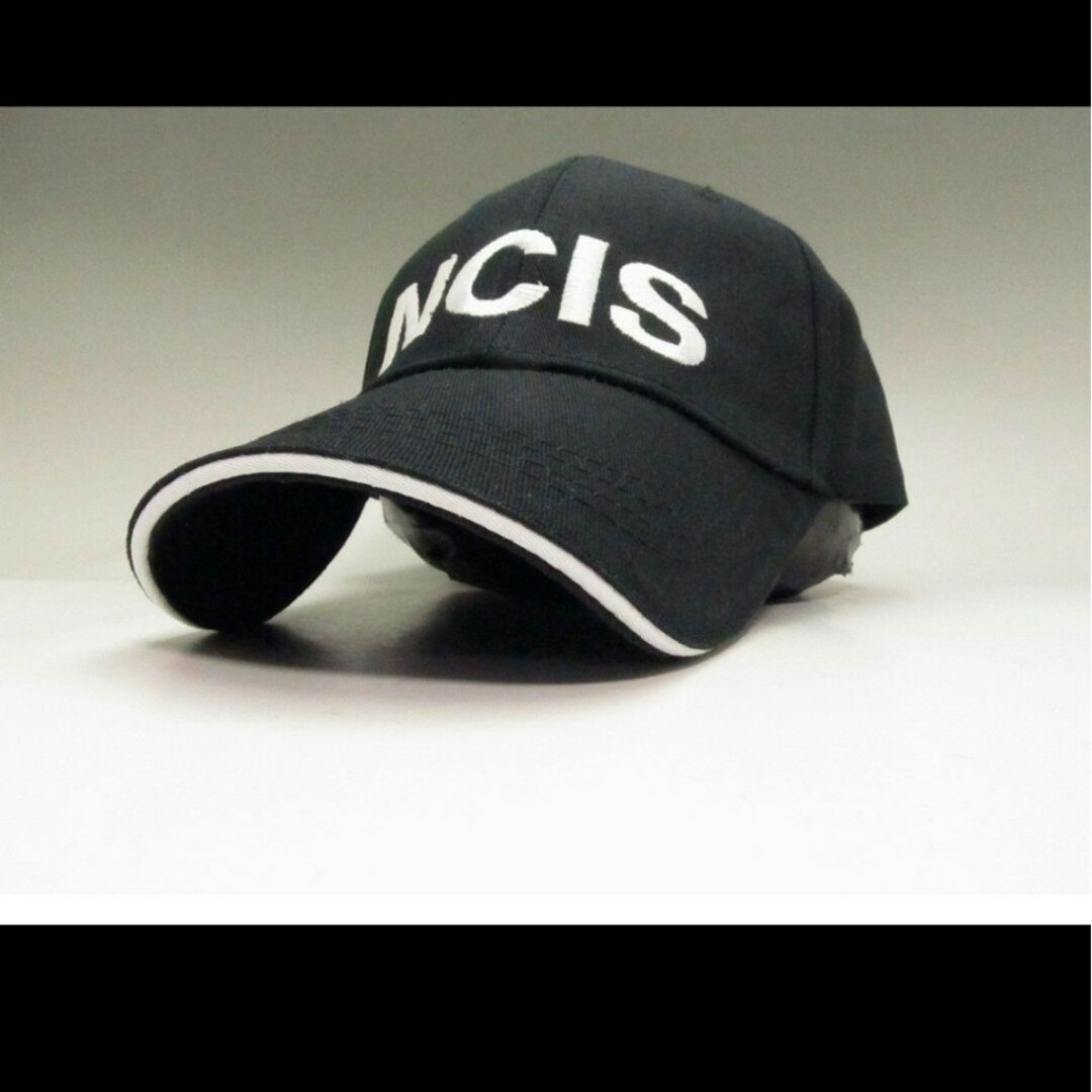 NCIS キャップ 野球帽 ゴルフキャップ 黒 完全再現 2期型 IDキャップ エンタメ/ホビーのミリタリー(個人装備)の商品写真