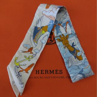 Hermes - エルメス カレナノ カレ20 エクスリブリス ネイビーの通販 